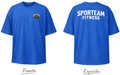 CAMISETA AZUL OVERSIZE