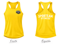 CAMISETA ESQUELETO AMARILLA