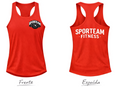 CAMISETA ESQUELETO ROJA