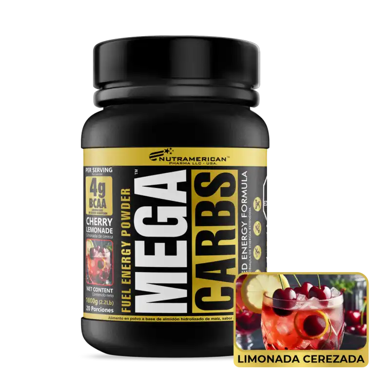 MEGA CARBS LIM. COCO/ LIM. CEREZA