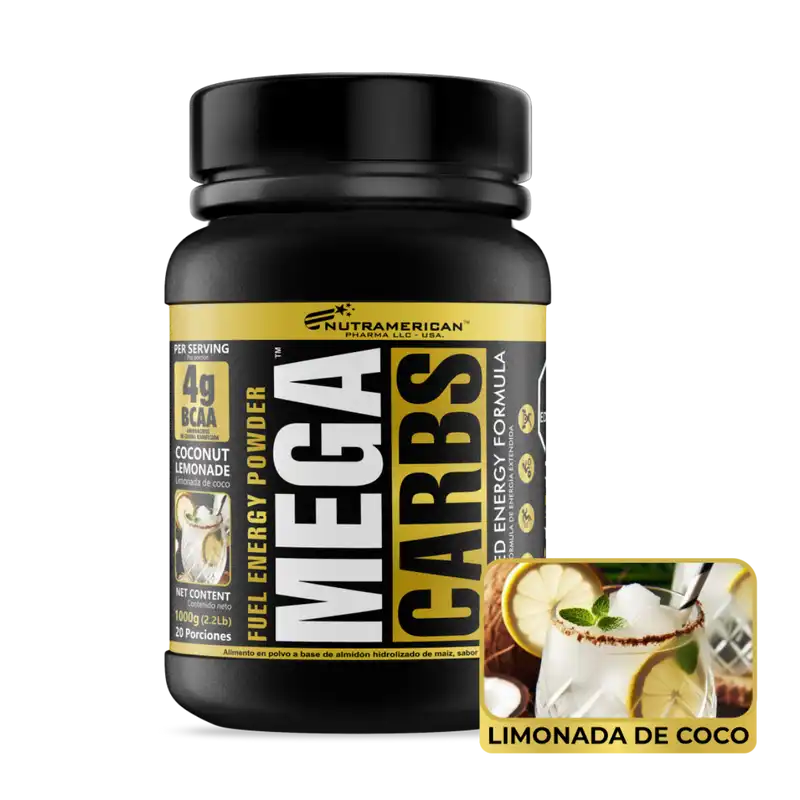 MEGA CARBS LIM. COCO/ LIM. CEREZA