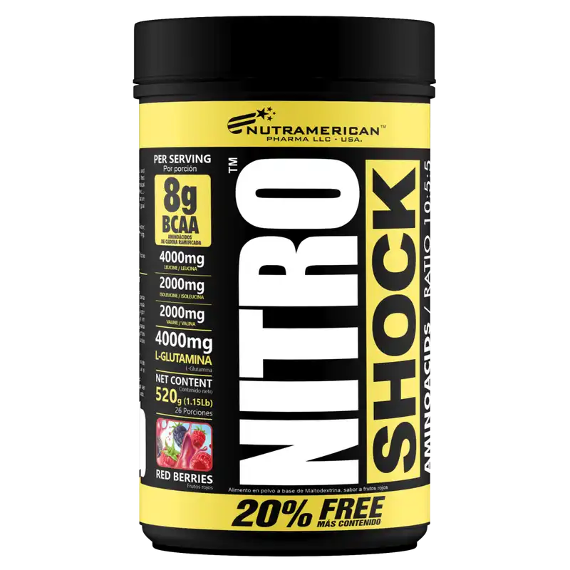 NITRO SHOCK FRUTOS ROJOS